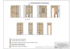Раскладка плитки в ванной 2